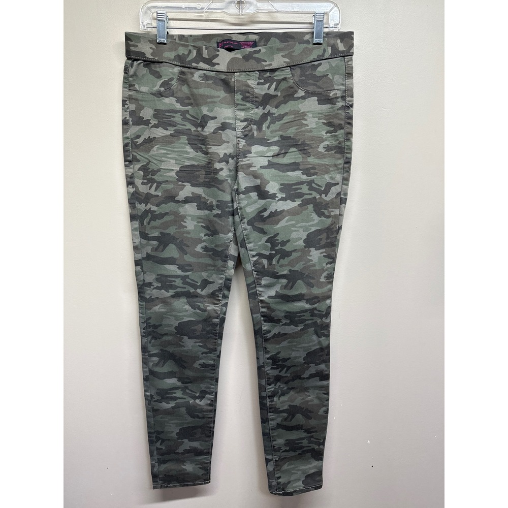 NO BOUNDARIES Camouflage Print Skinny‎ Leggings Pants Women Size L 11 13